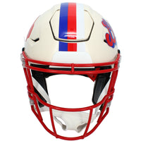 Josh Allen Autographed/Inscribed "24 NFL MVP" Buffalo Bills RETRO Speedflex Authentic Helmet Beckett