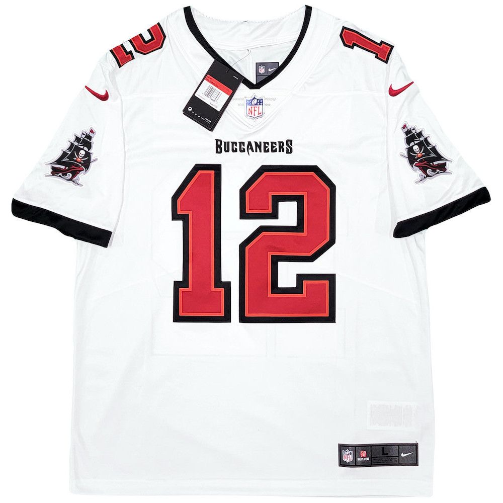 TOM BRADY Autographed Tampa Bay Buccaneers White Nike Limited Jersey FANATICS