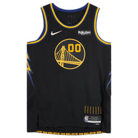 JONATHAN KUMINGA Autographed Golden State Warriors "22 NBA Champ" Nike Black Mixtape Jersey FANATICS