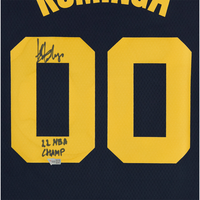 JONATHAN KUMINGA Autographed Golden State Warriors "22 NBA Champ" Nike Black Mixtape Jersey FANATICS