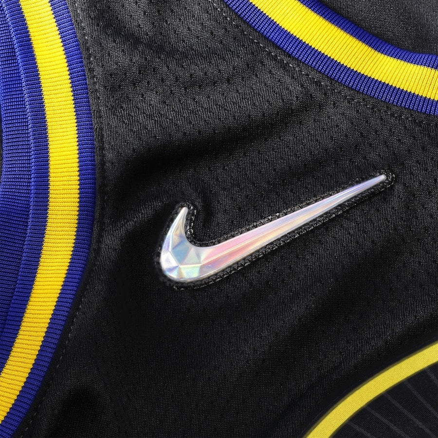 JONATHAN KUMINGA Autographed Golden State Warriors "22 NBA Champ" Nike Black Mixtape Jersey FANATICS