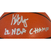 JONATHAN KUMINGA Autographed Golden State Warriors "22 NBA Champ" Wilson Basketball FANATICS
