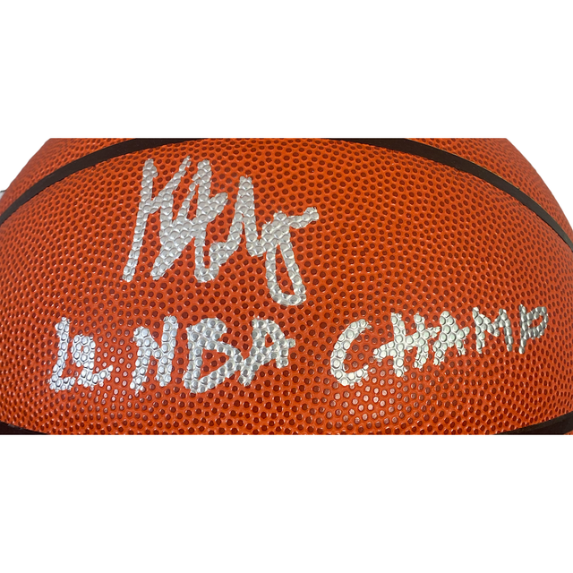 JONATHAN KUMINGA Autographed Golden State Warriors "22 NBA Champ" Wilson Basketball FANATICS
