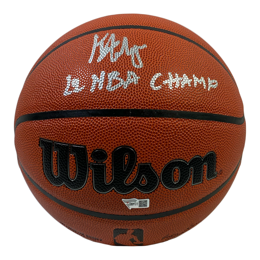 JONATHAN KUMINGA Autographed Golden State Warriors "22 NBA Champ" Wilson Basketball FANATICS