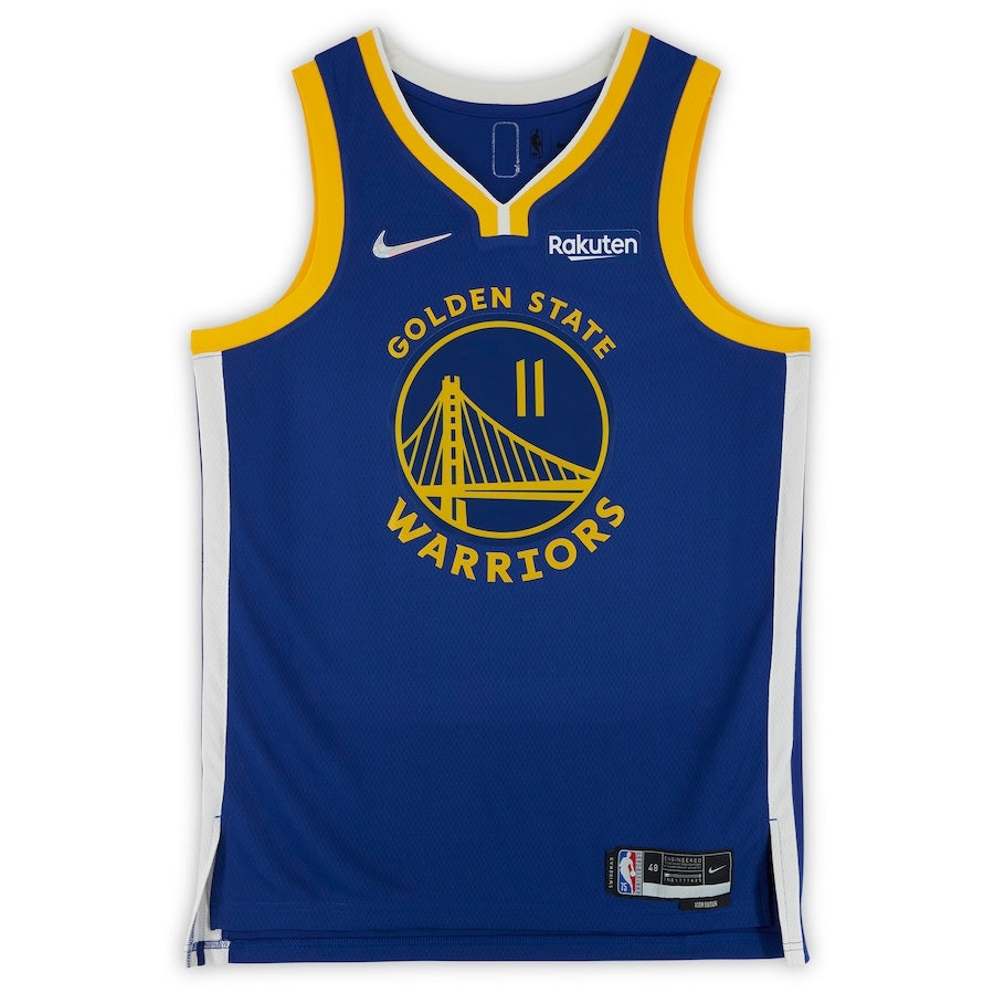 KLAY THOMPSON Autographed Golden State Warriors "Strength In Numbers" Nike Blue Jersey FANATICS