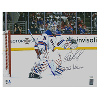 IGOR SHESTERKIN Autographed "2022 Vezina" Rangers 16" x 20" Photograph FANATICS