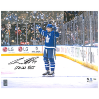 AUSTON MATTHEWS Autographed "2022 Hart" 16" x 20" Photograph FANATICS