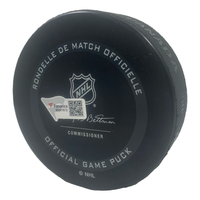 AUSTON MATTHEWS Autographed "2022 HART" Maple Leafs Official Puck FANATICS