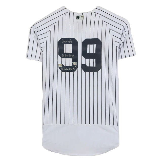Aaron Judge New York Yankees Autographed "16th Yankee Captain" Authentic Jersey Fanatics LE 16