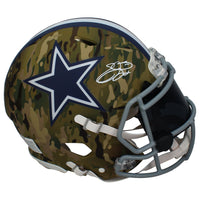 Emmitt Smith Autographed Cowboys Speed Camo Authentic Helmet W/ Visor Beckett