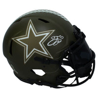 Emmitt Smith Autographed Cowboys Speed '22 STS Authentic Helmet W/ Visor Beckett