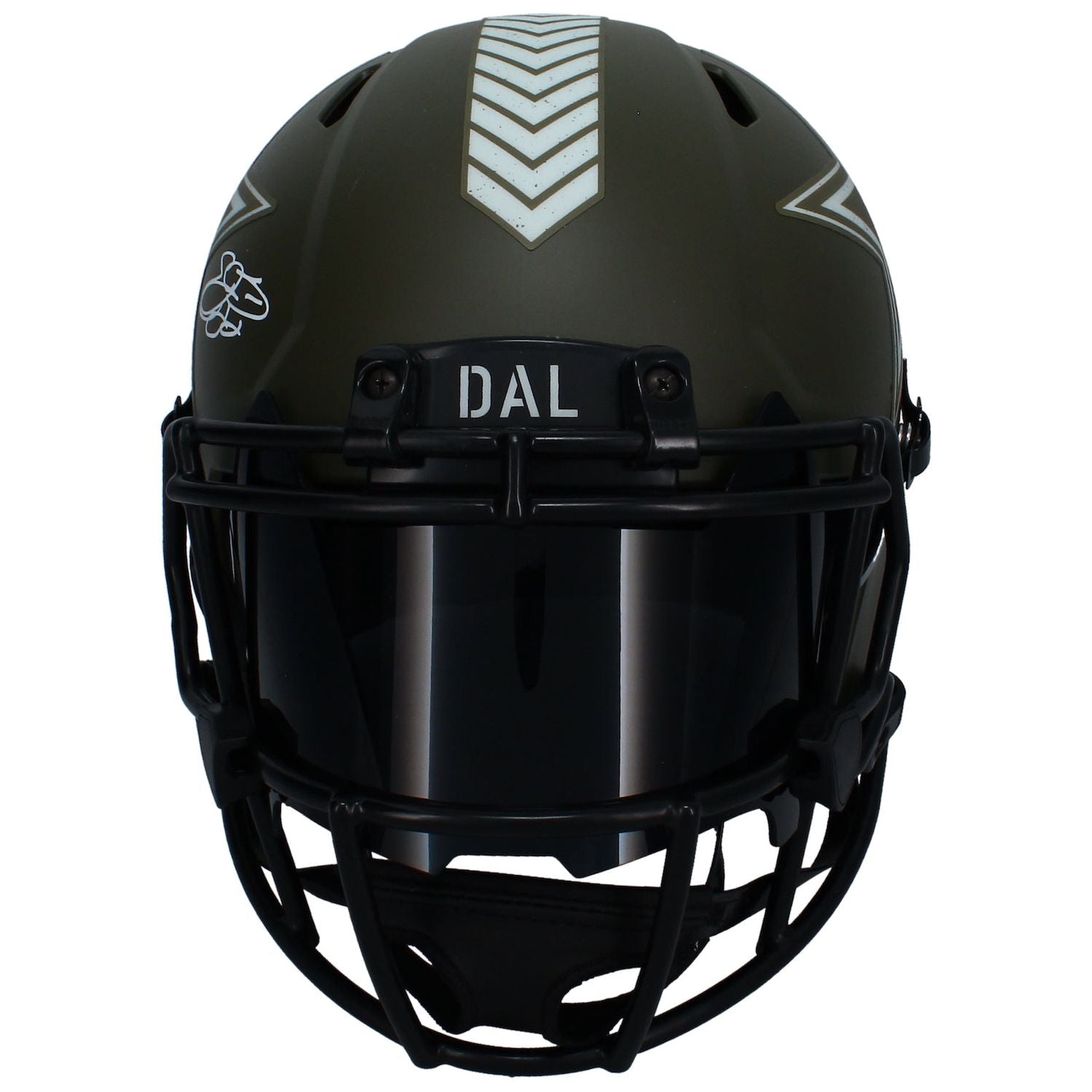 Emmitt Smith Autographed Cowboys Speed '22 STS Authentic Helmet W/ Visor Beckett