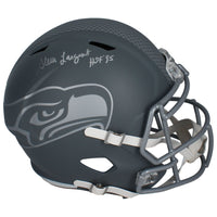Steve Largent Autographed "HOF 95" Seattle Seahawks Slate Speed Full Size Helmet Beckett