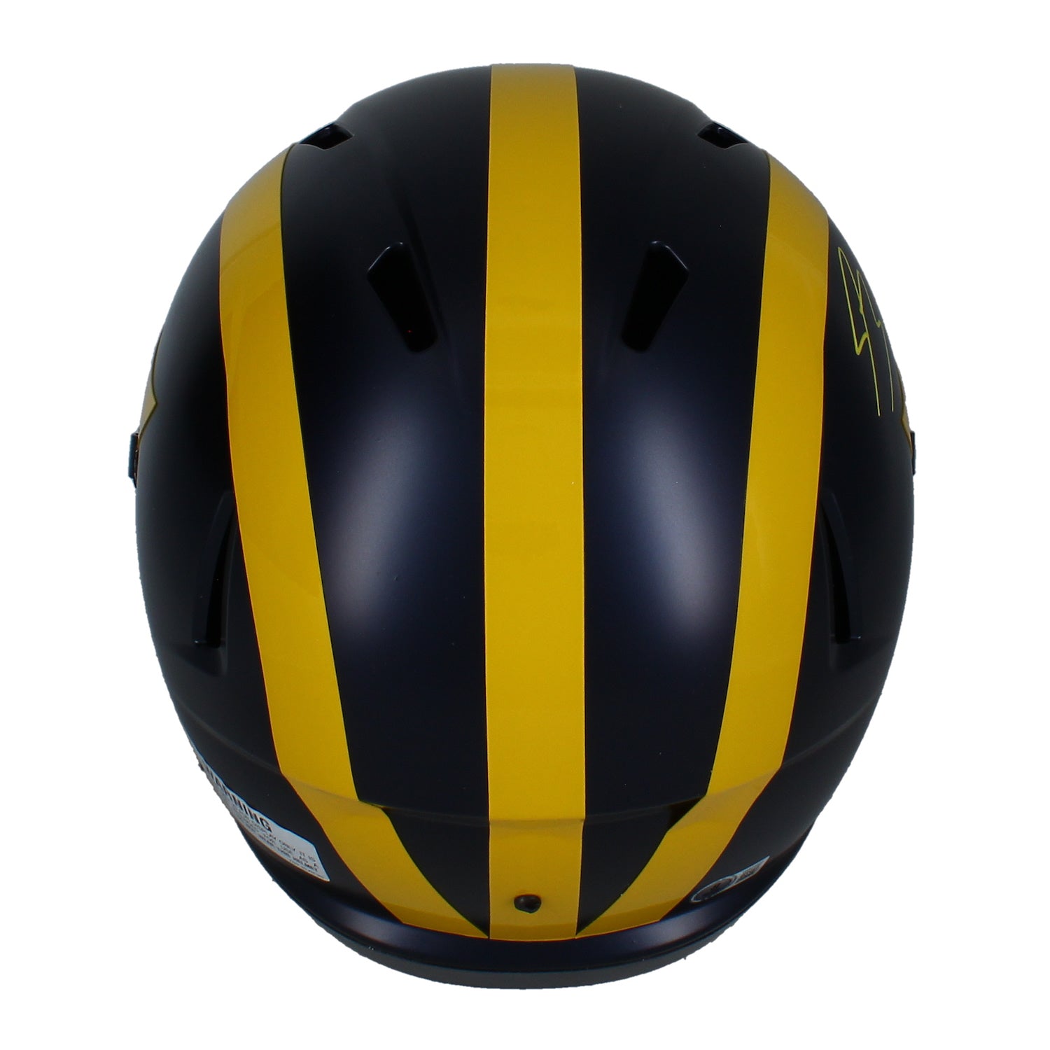 Blake Corum Autographed Michigan Wolverines Full Size Speed Helmet Beckett