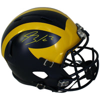 Blake Corum Autographed Michigan Wolverines Full Size Speed Helmet Beckett