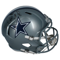 Charles Haley Autographed Dallas Cowboys Full Size Speed Helmet Beckett