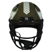 Rachaad White Autographed Buccaneers STS Full Size Speed Helmet Beckett