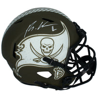 Rachaad White Autographed Buccaneers STS Full Size Speed Helmet Beckett