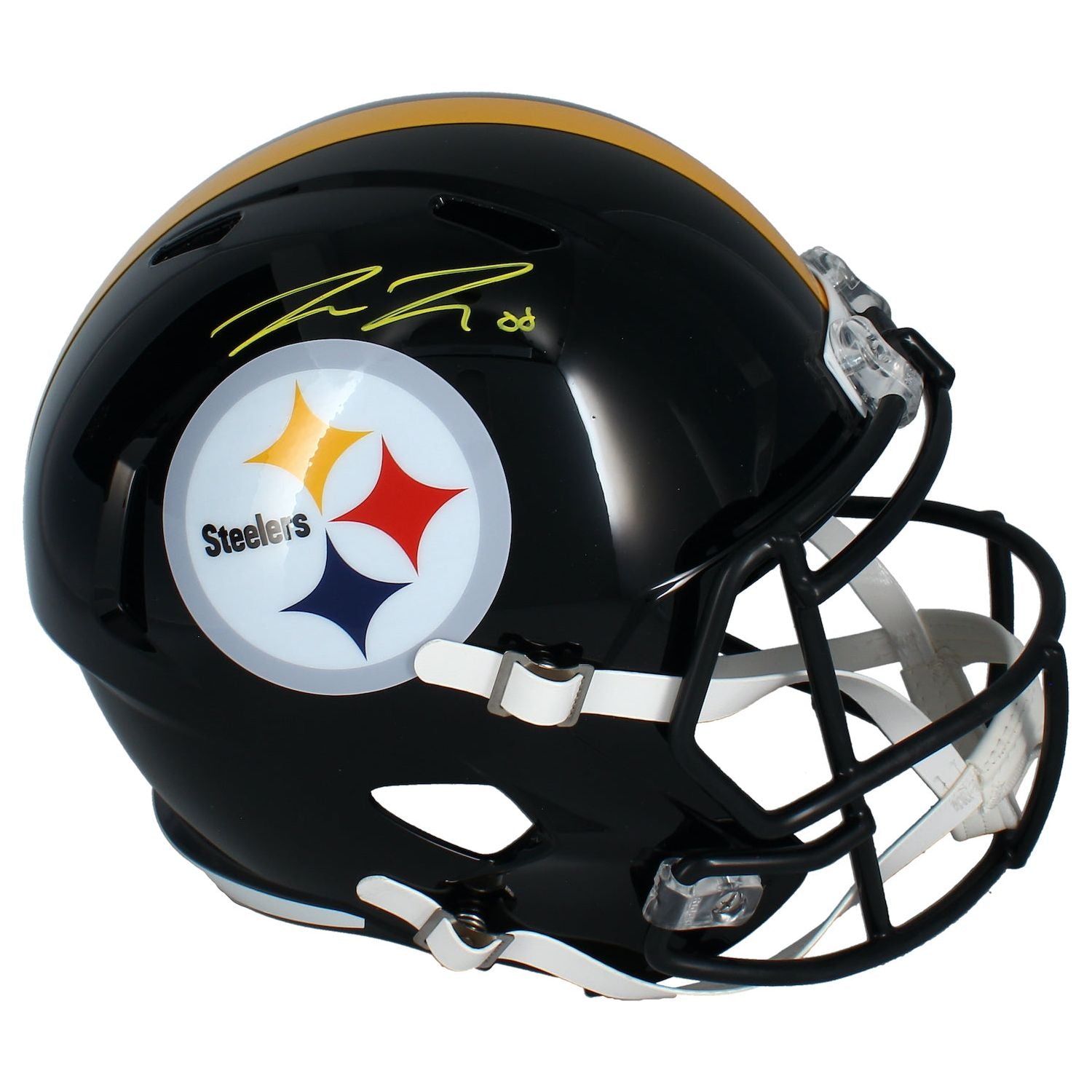 Pat Freiermuth Autographed Pittsburgh Steelers Speed Full Size Helmet Beckett