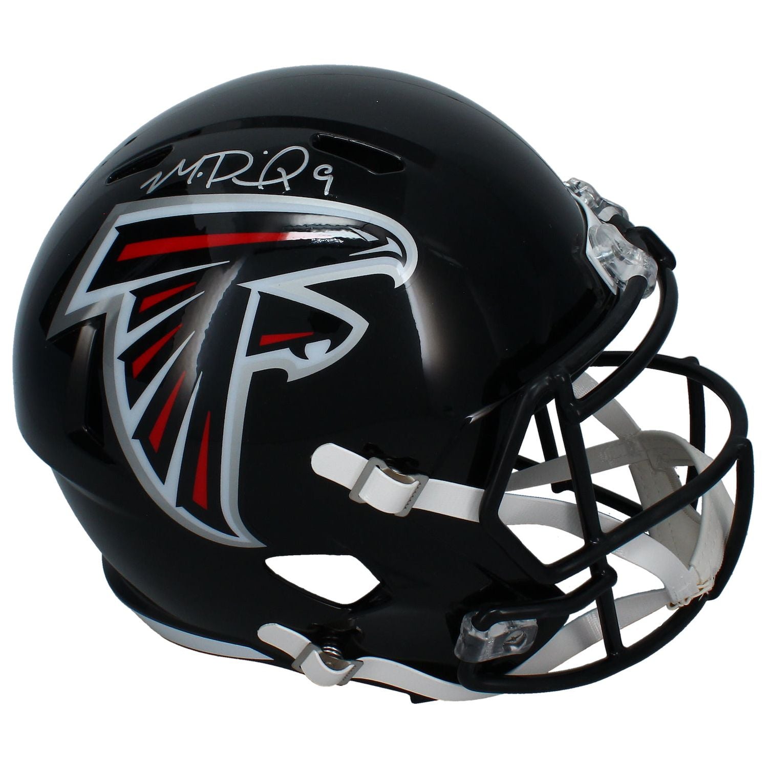 Michael Penix Jr. Autographed Falcons 1990-92 Full Size Speed Helmet Beckett