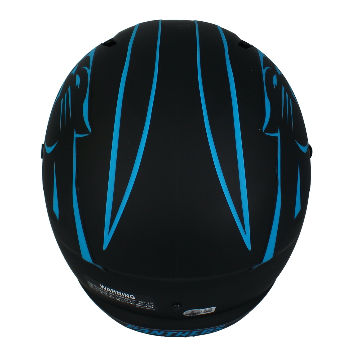 Julius Peppers Autographed Carolina Panthers Eclipse Speed Full Size Helmet Beckett