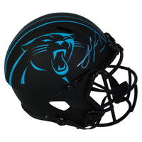 Julius Peppers Autographed Carolina Panthers Eclipse Speed Full Size Helmet Beckett