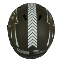 Julius Peppers Autographed Carolina Panthers 2022 STS Full Size Speed Helmet Beckett