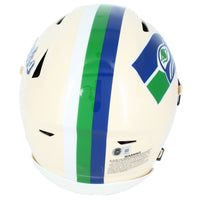 Jadarian Price Autographed Seattle Seahawks Green RETRO Speedflex Authentic Helmet Beckett