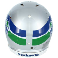 Jadarian Price Autographed Seattle Seahawks 1983-01 Throwback Speed Authentic Helmet Beckett