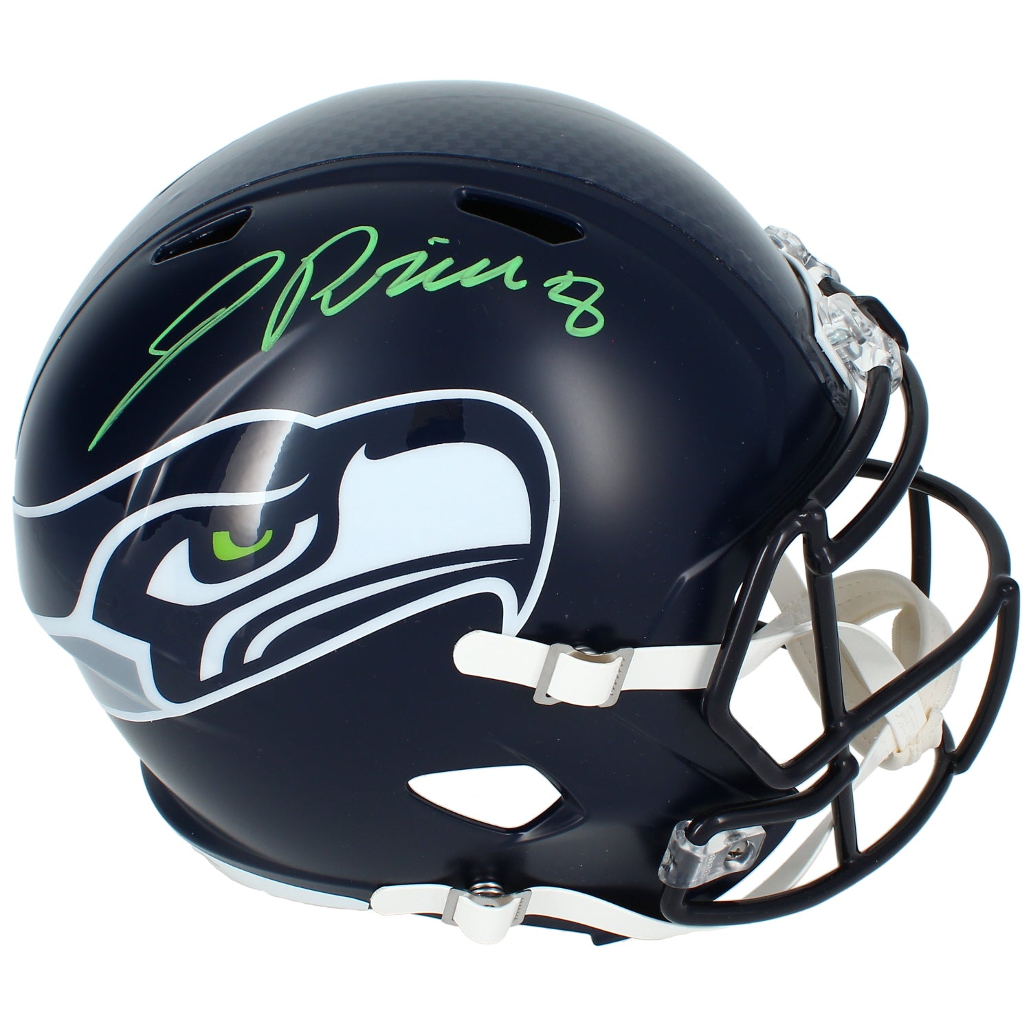 Jadarian Price Autographed Seattle Seahawks Speed Full Size Helmet Beckett