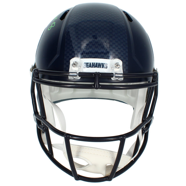 Jadarian Price Autographed Seattle Seahawks Speed Full Size Helmet Beckett