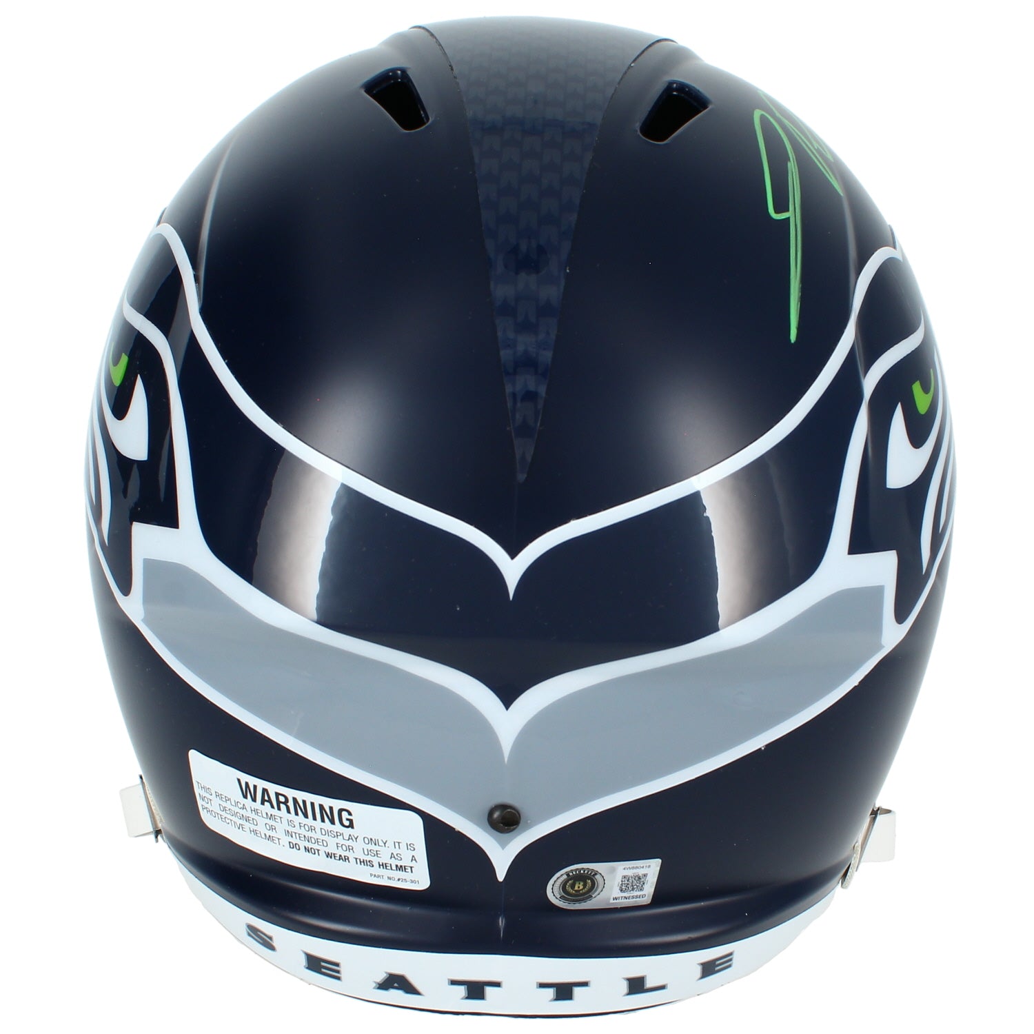 Jadarian Price Autographed Seattle Seahawks Speed Full Size Helmet