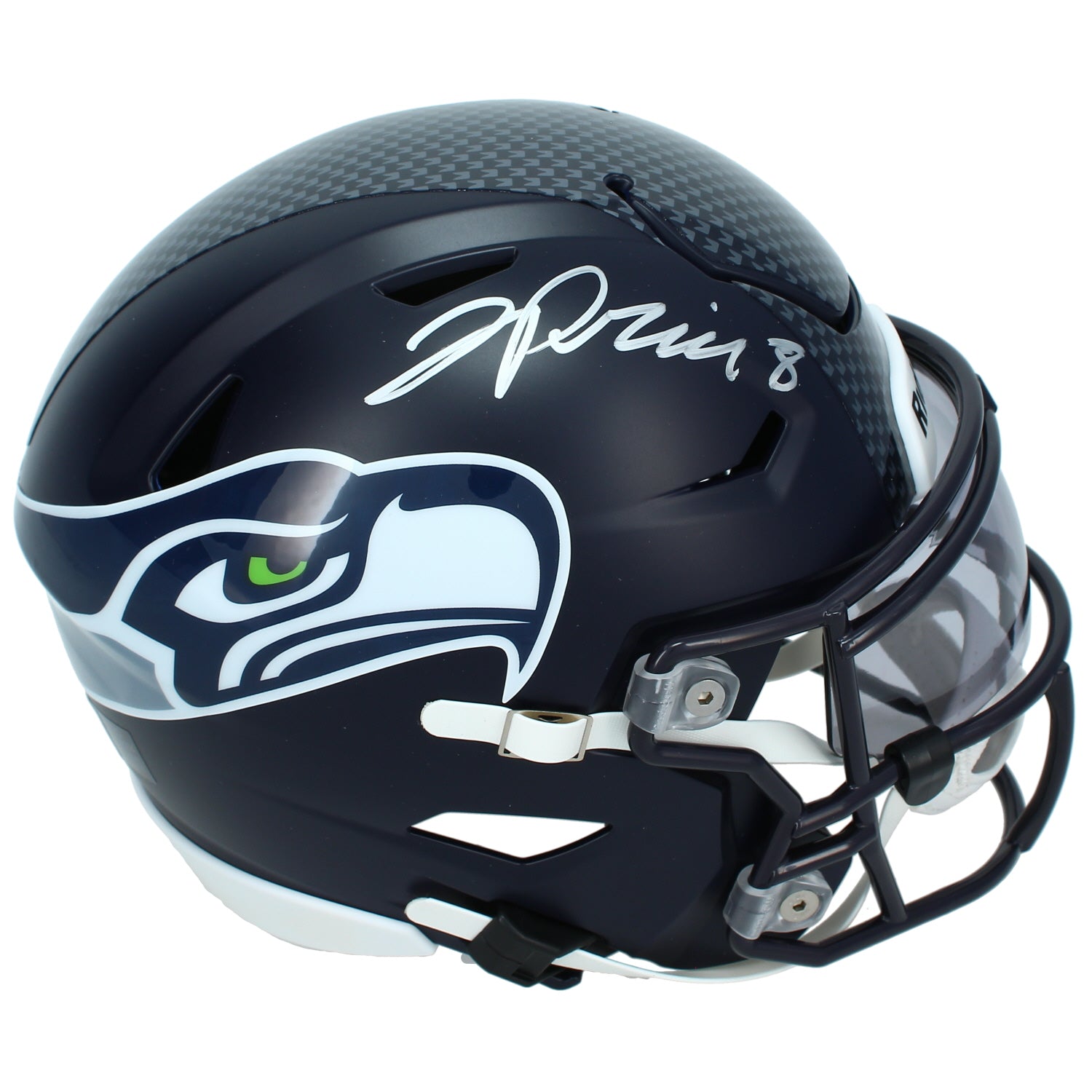 Jadarian Price Autographed Seattle Seahawks Speedflex Midi Helmet Beckett