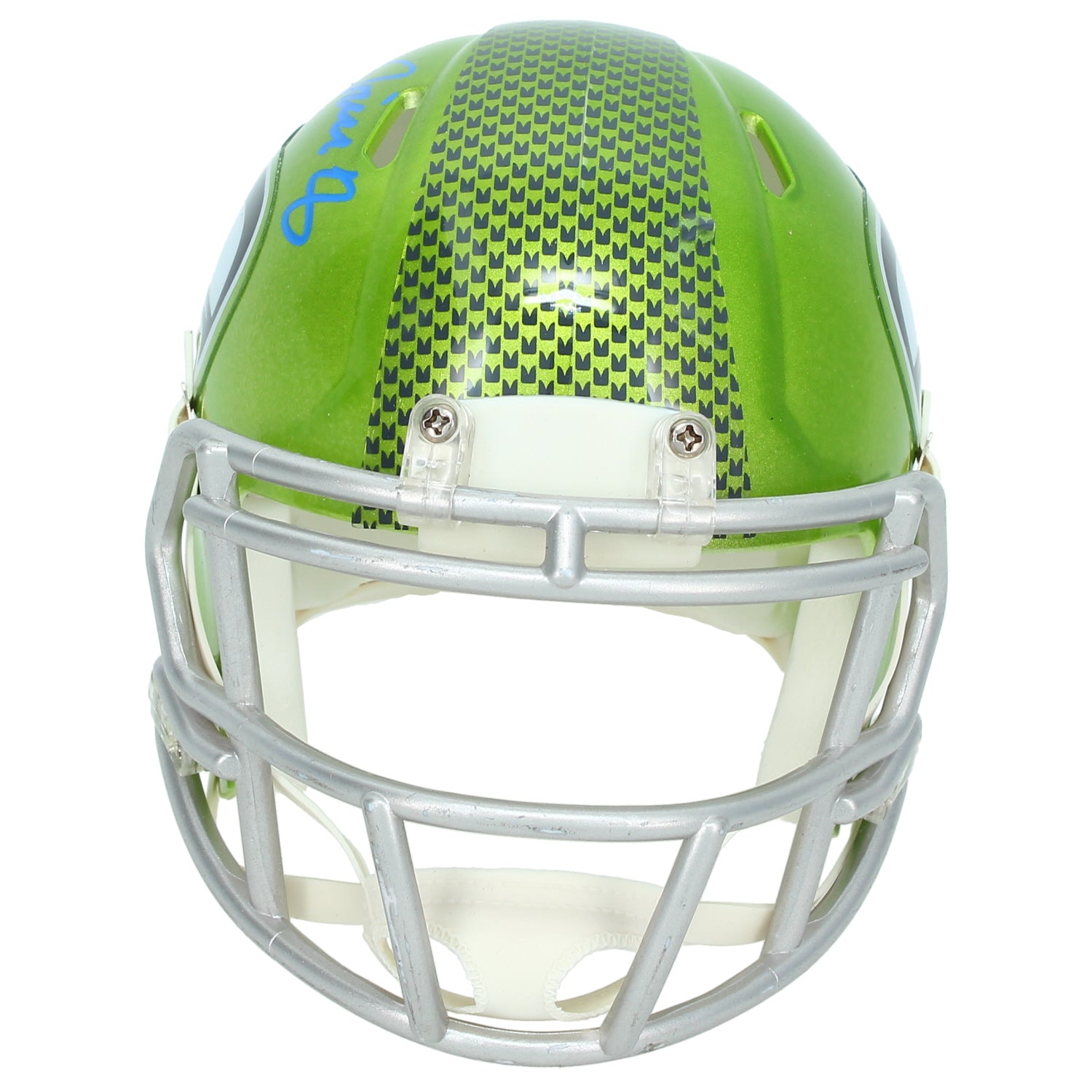 Jadarian Price Autographed Seattle Seahawks Flash Speed Mini Helmet Beckett