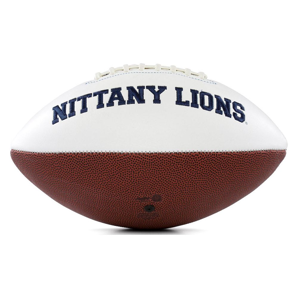 Saquon Barkley Autographed Penn State Nittany Lions White Panel Football Panini