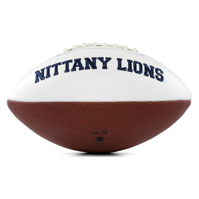 Saquon Barkley Autographed Penn State Nittany Lions White Panel Football Panini