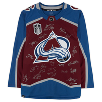 COLORADO AVALANCHE Team Autographed (Makar) Burgundy SC Jersey FANATICS LE 100