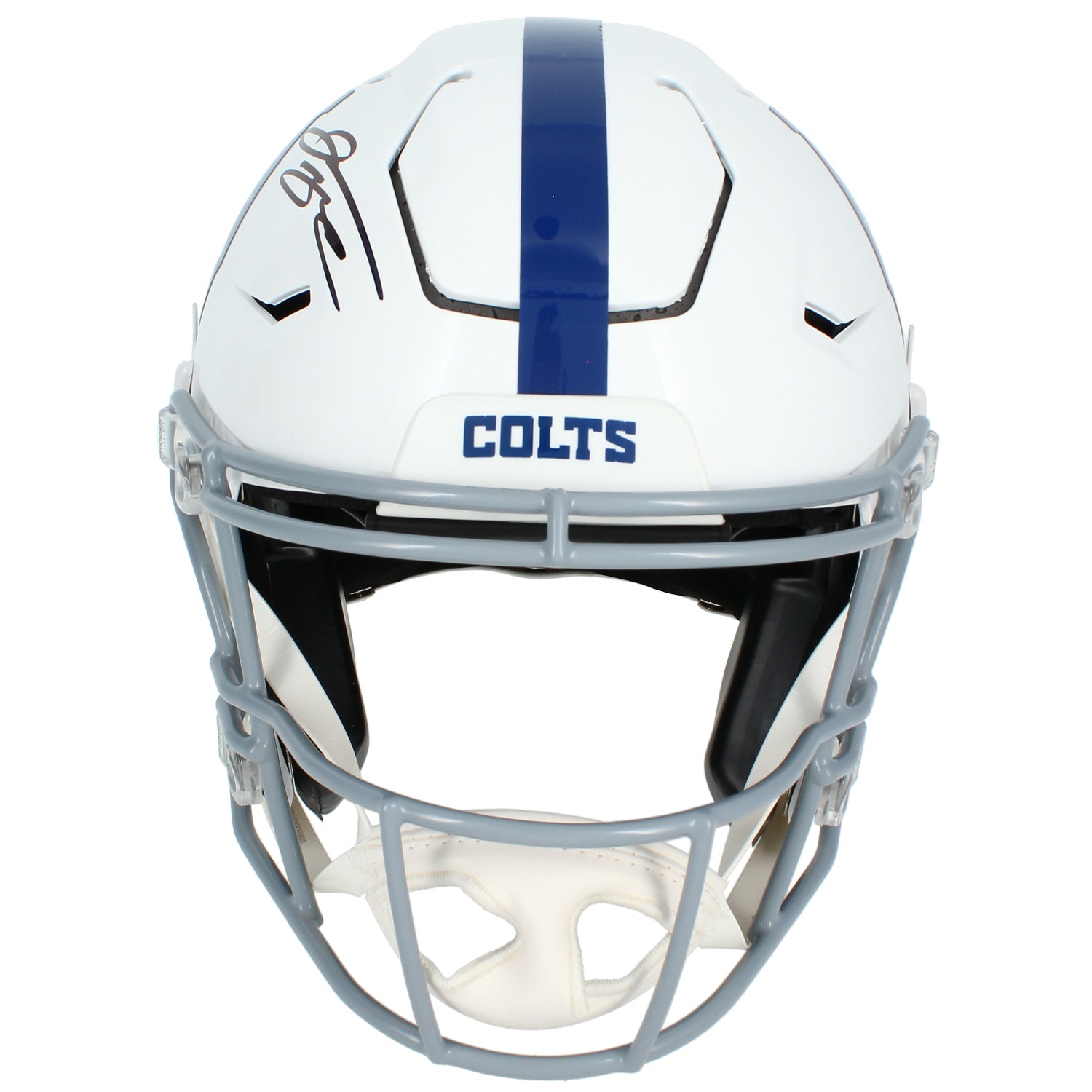 Jonathan Taylor Autographed Indianapolis Colts Speedflex Authentic Helmet Beckett