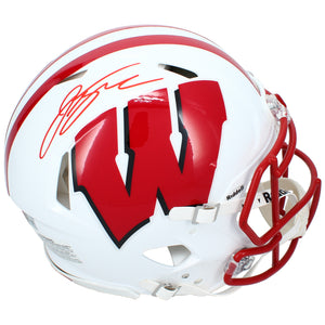 Jonathan Taylor Autographed Wisconsin Badgers Speed Authentic Helmet Beckett