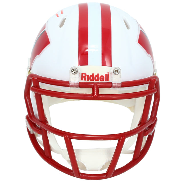 Jonathan Taylor Autographed Wisconsin Badgers Speed Mini Helmet Beckett
