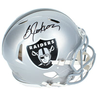 Bo Jackson Autographed Oakland Raiders Speed Authentic Helmet JSA Witnessed