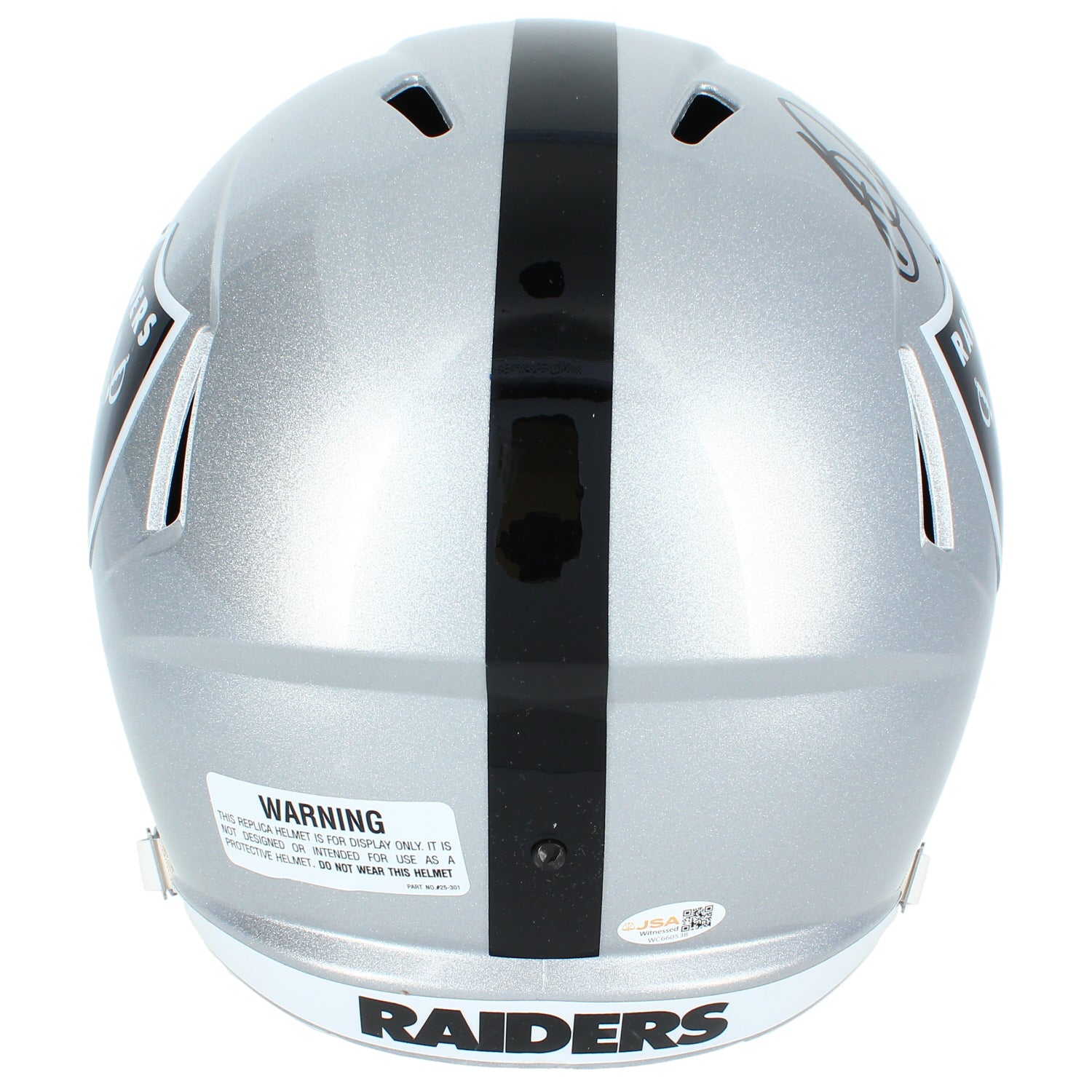 Bo Jackson Autographed Oakland Raiders Speed Full Size Helmet JSA Witnessed