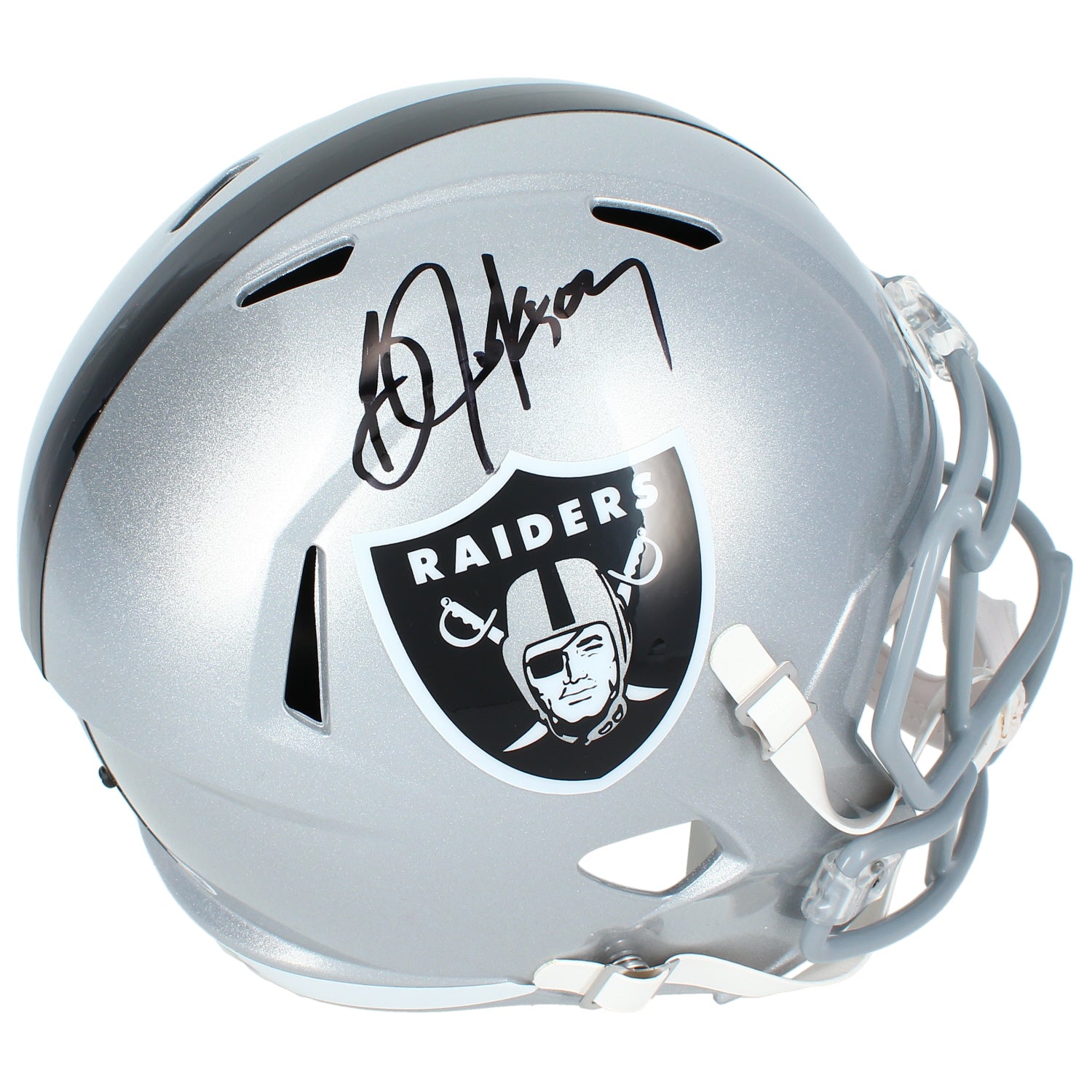 Bo Jackson Autographed Oakland Raiders Speed Full Size Helmet JSA Witnessed