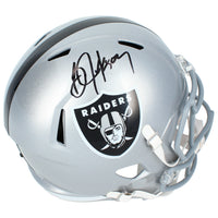 Bo Jackson Autographed Oakland Raiders Speed Full Size Helmet JSA Witnessed