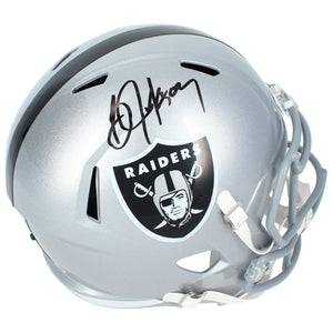 Bo Jackson Autographed Oakland Raiders Speed Full Size Helmet JSA Witnessed
