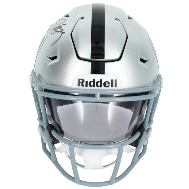 Bo Jackson Autographed Oakland Raiders Midi Speedflex Helmet JSA Witnessed