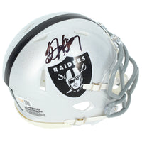 Bo Jackson Autographed Raiders Mini Helmet JSA Witnessed