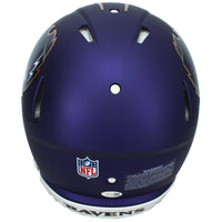 Trey Hendrickson Autographed Baltimore Ravens Purple 2024 Alternate Speed Authentic Helmet JSA