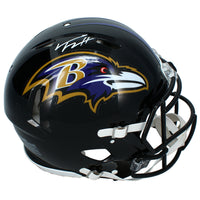 Trey Hendrickson Autographed Baltimore Ravens Speed Authentic Helmet JSA