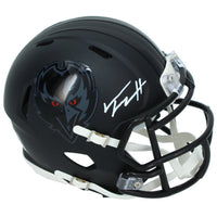 Trey Hendrickson Autographed Baltimore Ravens Black 2026 Alternate Speed Mini Helmet JSA